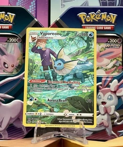 Vaporeon TG02/TG30 Swsh09: Brilliant Stars Trainer Gallery Holo - Picture 1 of 1