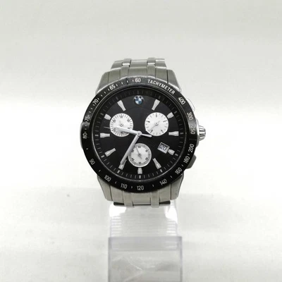 BMW Original Watch Quartz analog wristwatch No box used in japan - Image 1 of 4