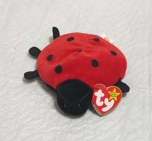(L*B) TY Beanie LUCKY™ the Ladybug (P. V. C.) Errors - Picture 1 of 6