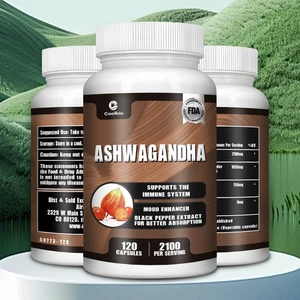 Cápsulas de Ashwagandha - Apoya la Energía, Reduce la Ansiedad, Relajación - Imagen 1 de 13