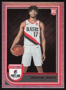2022-23 Hoops Impulse Rookie #237 Shaedon Sharpe Portland Trail Blazers - Picture 1 of 2