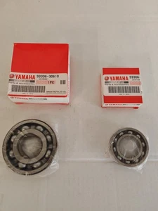 Rodamientos de eje de salida originales Yamaha números de pieza: 93306-07801 y 93306-30610 - Imagen 1 de 5