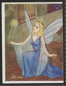BARRATT-CHARACTERS FROM FILM CARTOONS 1940-#052- PINOCCHIO - THE BLUE FAIRY - Picture 1 of 2