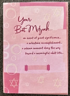 Tarjeta de felicitación Hallmark Bat Mitzvah  Foto 1 de 2