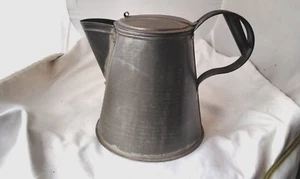 ANTQ. HANDFORGED CIRCA 1862, CIVIL WAR TOLEWARE COFFEE POT SIGNED BY MAKER!!!!! - Picture 1 of 19