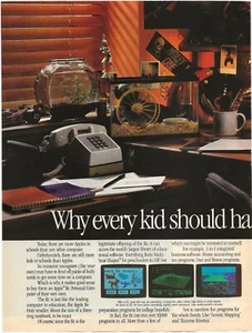 Vintage Print 2-Page Ad Apple IIc Personal Computer - Feb 1985 10.75"x8" - Picture 1 of 10
