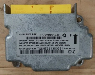 2004 JEEP FREEDOM OEM ПОДУШКА БЕЗОПАСНОСТИ ДАТЧИК КОМПЬЮТЕРА МОДУЛЬ УПРАВЛЕНИЯ SRS P56038862AE - Изображение 1 из 4