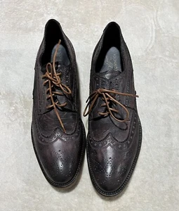 Donald J Pliner Emeri Men’s Wingtips Oxfords Size 11 Pristine - Picture 1 of 6