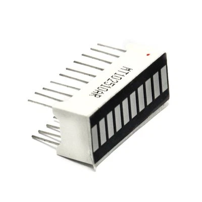 2/10/50PCS NEW  10 Segment Digital Red LED Bar Graph Display Ultra Bright Red - Image 1 of 3