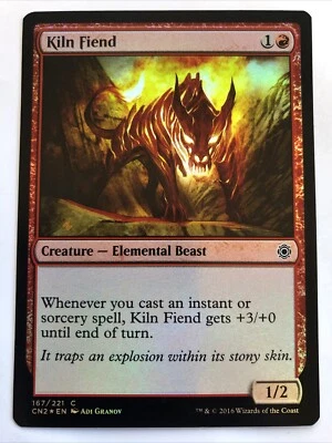MTG Conspiracy: Take the Crown Kiln Fiend Foil 167/221 MP - Image 1 of 2