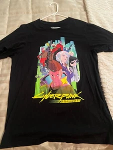 Cyberpunk Edgerunners Anime Cast Shirt (XL) Extra Large CDPR - Picture 1 of 3