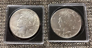 2 1926 S Liberty Peace Silver Dollar - Picture 1 of 4