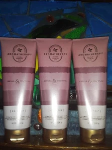 3x Bath & Body Works VANILLA PATCHOULI Ultimate Hydration Cream Lotion RARE LOT - Picture 1 of 1
