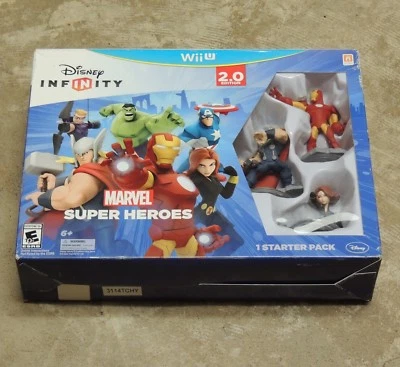 NEW Disney Infinity: Marvel Super Heroes 2.0 Wii U Starter Pack FREE SHIPPING - Image 1 of 4