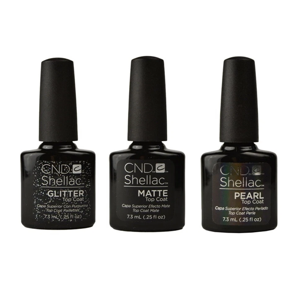 CND Shellac - Top & Base Coats - WÄHLEN SIE EINE - ALLE GRÖßEN - Bild 1 von 1
