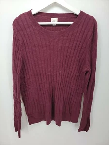 Damen New Day Burgunderrot Strickpullover Weicher Pullover Größe XXL - Bild 1 von 7