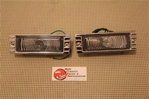 47-53 Chevy Truck Pickup Parking Light Lamps Lens Assembly 12v New - Image 1 of 1