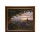 Classical Landscape Oil painting Giclee Art Print on Canvas Home Decor Framed