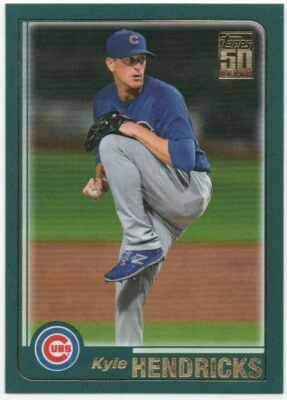 Kyle Hendricks 2021 TOPPS ARCHIVES Base 2001 Design #234 Cubs - Image 1 of 2