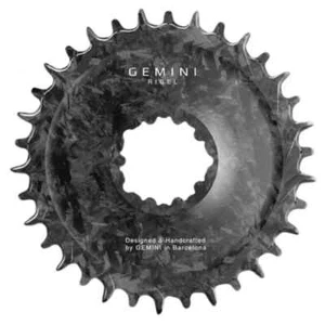 Plato de carretera/grava Gemini Rigel de 3 pernos - Imagen 1 de 1