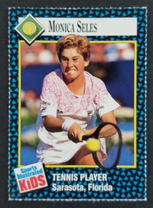 Monica Seles Tennis 1992 Sports Illustrated For Kids Card #2 (NM)