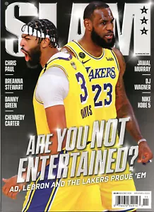 SLAM Magazine November December 2020 LeBron James Anthony Davis Chris Paul - Imagen 1 de 2