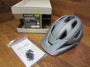 GIRO MONTARO BIKE HELMET - MATTE SILVER  -  ADULT SMALL  51-55 CM - Picture 1 of 7