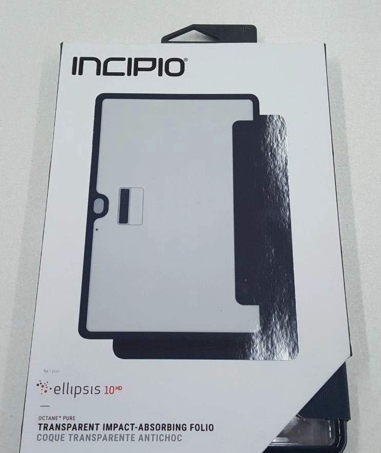 Incipio Faraday Octane Pure Folio Case + Stand For Verizon Ellipsis 10 HD New - Image 1 of 2