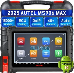 2025 Autel MaxiSYS MS906MAX MS906 MAX Full Scanner Tool ECU Coding, Support ADAS - Picture 1 of 10