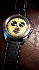 Accurist Chronograph watch With Yellow Dial. MB772Y WR 100m 