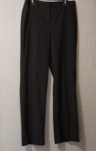 Nine West Black Dress Pants Stretch Womens 10 #H82-31 - Picture 1 of 9