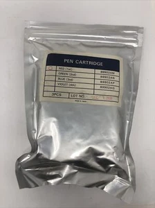 YOKOGAWA GRAPHIC CONTROL PLOTTER PEN CARTRIDGE RED B9902AM 3PK - NOS - Picture 1 of 2
