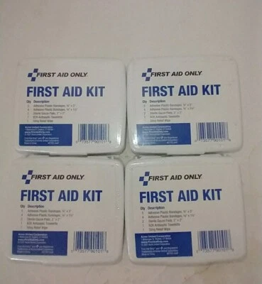 4 First Aid Only On The Go First Aid Kit  13 Pcs Exp11/26 - Image 1 of 4