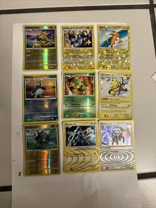 Holo Sheet- 9 Holo Pokemon Cards - Picture 1 of 2