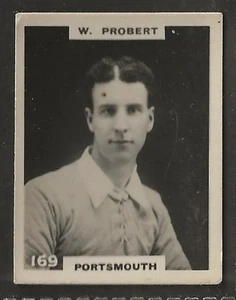 PINNACE FOOTBALL-BLACK OVAL BACK-#0169- PORTSMOUTH - W. PROBERT  - Picture 1 of 2
