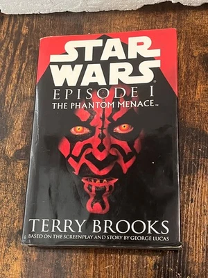 Terry Brooks Star Wars Episode 1 The Phantom Menace Signed PLEASE READ - Image 1 of 4