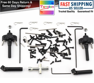 Fits Traxxas 1/16 E-Revo VXL Screws Tools AXLES Driveshafts & Hubs pin hex (Two) - Image 1 of 4