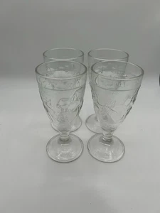 Juego de 4 copas de cóctel de bebidas de huerto Pottery Barn - diseño de frutas criadas - Imagen 1 de 9