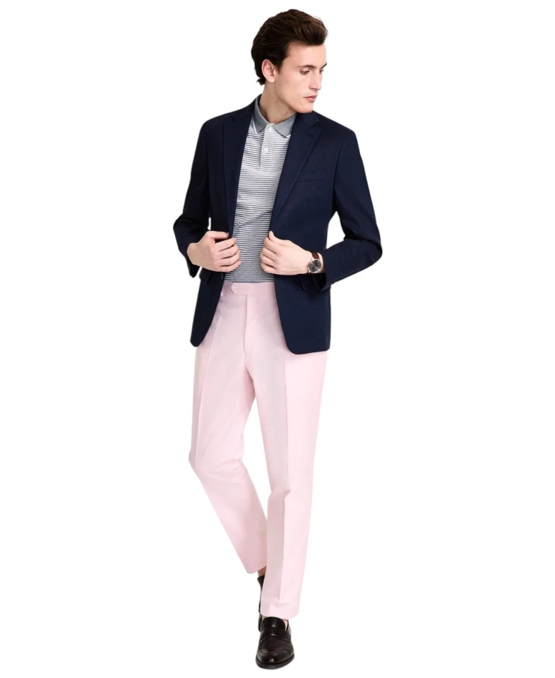 Tommy Hilfiger Mens Modern fit Sport Coat Blazer 41 R Navy Blue Solid - Image 1 of 1