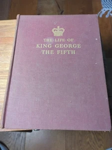 Life of King George v book, with many illustrations. - Bild 1 von 8
