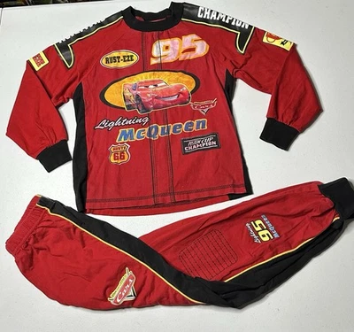 Disfraz Disney Pixar Cars Lightning McQueen Pit Crew Niño Talla 6X Foto 1 de 4