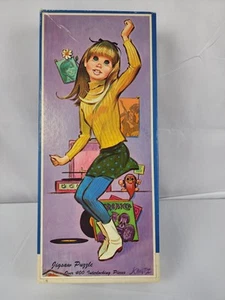 Vintage 1966 MB Milton Bradley jigsaw PUZZLE The Mods dancing girl 400 pc 4688-8 - Picture 1 of 3