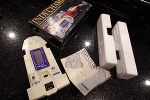 Vintage Gakken INDY CHAMP Auto Race Electronic Handheld tabletop video game A7 - Picture 1 of 13