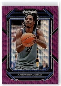 2023-24 Panini Prizm Draft Picks Purple Wave Aaron Bradshaw #15 Kentucky - Picture 1 of 2