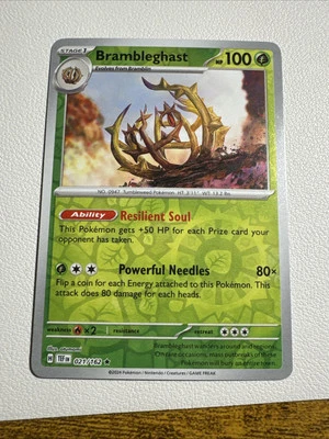 Brambleghast 021/162 Sv05: Temporal Forces Reverse Holo - Image 1 of 2