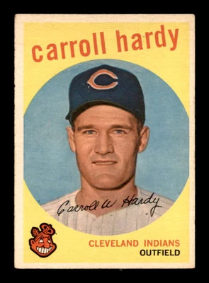 1959 Topps #168 Carroll Hardy  EX/EX+ X2662721 - Image 1 of 3