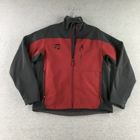 South Carolina Gamecocks Jacket Mens M Windbreaker Full Zip Kirkland Cover
