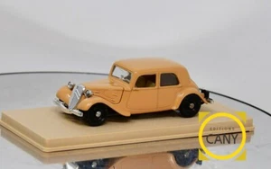 Coche Citroën Berlina Beige 1936 - Traction Delantero 7C - Eligor 1031C - 1/43 - Imagen 1 de 3