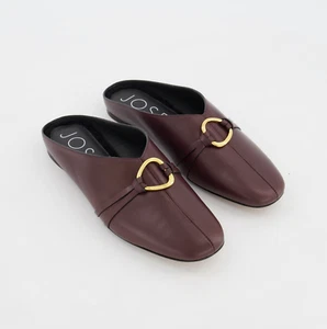 Joseph Elsa Lammfell Pantoletten in Rosine - UK 5 / EU 38 - Bild 1 von 3