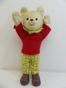 (ref288) Rupert l'Orso in Gomma Vintage 1969 Beaverbrook News - Foto 1 di 5